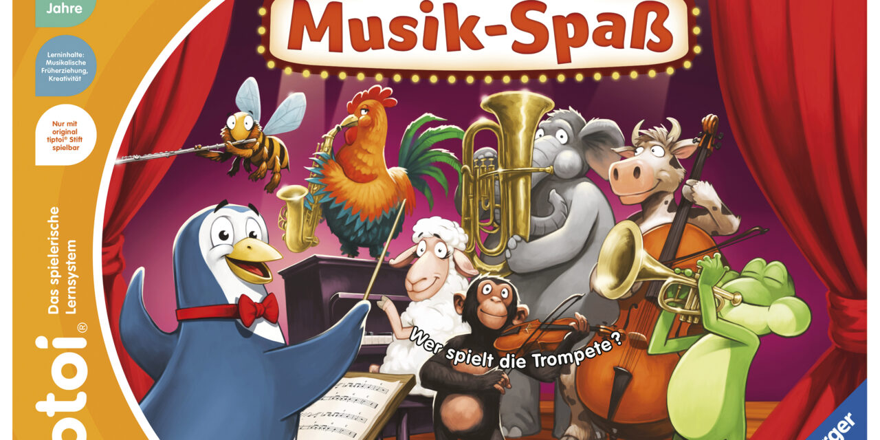 Horch, wie das Horn klingt! Mit tiptoi® entdecken Kinder die Musikinstrumente