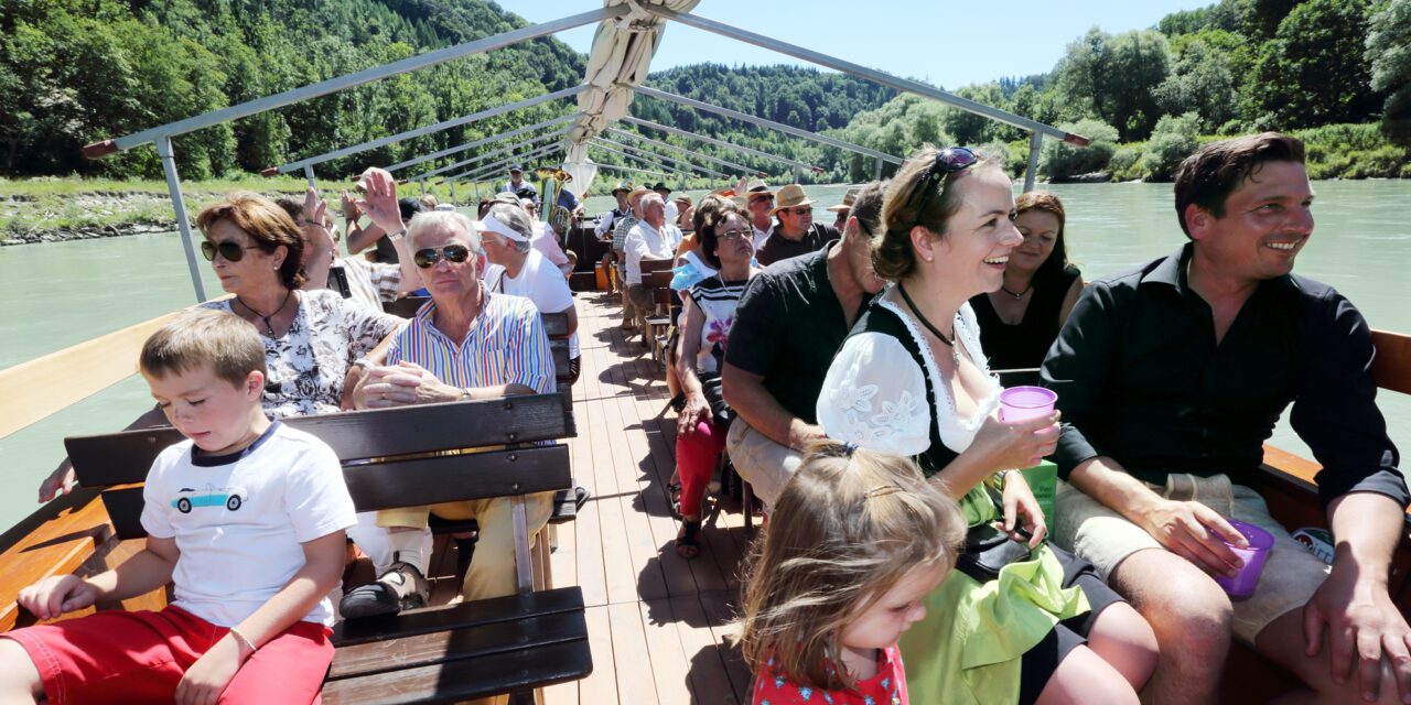 Plättenfahrten auf der Salzach
